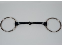 O-Ring Snaffle blacksteel DB